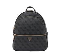 GUESS Sac à dos 'MANHATTAN II LARGE BACKPACK' gris basalte / noir, Taille One Size