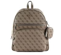 GUESS Sac à dos marron pour femme - Power Play Tech Backpack L Latte Logo 254749
