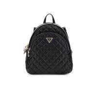 Guess Sac À Dos Matelassé En Cuir Synthétique Pour Femmes Noir