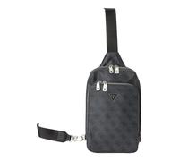 GUESS Sac à dos 'MILANO CROSSOVER' gris foncé / noir, Taille One Size