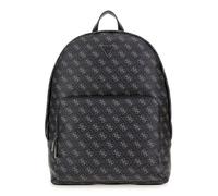 GUESS Sac à dos pour ordinateur portable noir gris - Milano Backpack Dark Black 313061