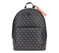 GUESS Sac à dos pour ordinateur portable noir gris - Milano Backpack Dark Black / Orange 300613