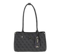 GUESS Sac à épaule anthracite noir pour femme - Meridian Shoulder Satchel Bag Coal Logo 292020