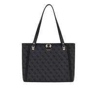 GUESS Sac à épaule anthracite noir pour femme - Orlina Logo Noel Tote Coal Logo 292315