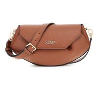 GUESS sac à épaule bandoulière Amorette Flap Crossbody Cognac brun