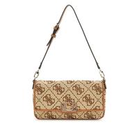 GUESS Circe Flap Shoulder Bag Latte Logo