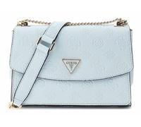 GUESS Sac à épaule bandoulière bleu clair pour femme - Cresidia Convertible Xbody Flap Powder Blue 302634