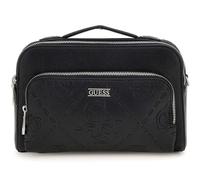 GUESS sac à épaule bandoulière Boston Camera Bag Double Zip Black noir