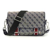 GUESS Sac à épaule bandoulière bleu foncé beige pour homme - Boston Messenger Sand Blue 341669