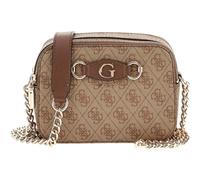 GUESS Sac à épaule bandoulière brun clair marron pour femme - Izzy Camera Bag Latte Logo / Brown 292909