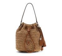 GUESS Sac à épaule bandoulière brun clair marron pour femme - Ofelia Top Handle Bucket Natural / Cognac 341439