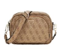 GUESS Sac à épaule bandoulière brun clair marron pour femme Power Play Camera Crossbody Latte Logo 270574