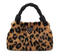 GUESS sac à épaule bandoulière sac à main Shaida Top Handle Crossbody Bag Leopard marron clair