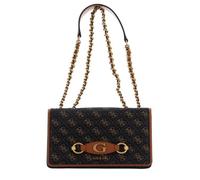 GUESS Sac à épaule bandoulière brun foncé brun clair pour femme - Izzy Convertible Xbody Flap Brown Logo / Cognac 217161