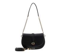 GUESS sac à épaule bandoulière Carrie Flap Shoulder Bag Black noir