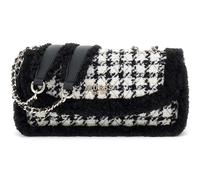 GUESS sac à épaule bandoulière Christi Convertible Xbody Flap Black Multi blanc