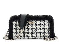 GUESS sac à épaule bandoulière Christi Top Zip Crossbody Bag Black Multi blanc