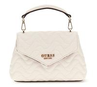 GUESS Sac à épaule bandoulière crème pour femme - Melisandra Mini Top Handle Flap Shell 310652