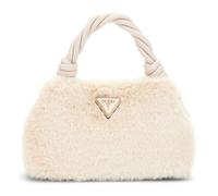GUESS Sac à épaule bandoulière crème pour femme - Shaida Top Handle Flap Crossbody Bag Stone 326628