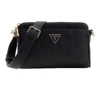 GUESS sac à épaule bandoulière Cresidia II Mini Xbody Top Zip Bag Black Logo noir