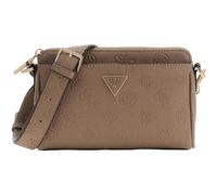 GUESS sac à épaule bandoulière Cresidia II Mini Xbody Top Zip Bag Dark Taupe Logo