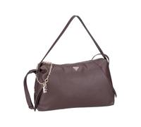 GUESS sac à épaule bandoulière Devon Shoulder Bag Brown marron foncé