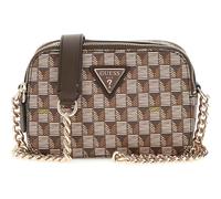 GUESS sac à épaule bandoulière G Wave Camera Crossbody Brown Logo