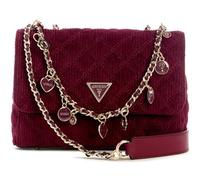 GUESS sac à épaule bandoulière Giully II 2 Compartment Convertible Flap Red rouge foncé