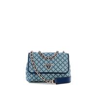 GUESS sac à épaule bandoulière Giully II Mini 2 Compartment Convertible Flap Denim bleu