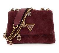 GUESS sac à épaule bandoulière Giully II Mini 2 Compartment Convertible Flap Red rouge foncé