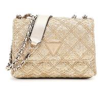 GUESS sac à épaule bandoulière Giully II Mini Two Compartment Convertible Flap Bag Gold doré