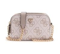 GUESS Sac à épaule bandoulière gris clair taupe pour femme - Noelle II Crossbody Camera Bag Dark Taupe Logo 329847