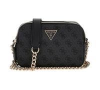 GUESS Sac à épaule bandoulière gris foncé noir pour femme - Noelle II Crossbody Camera Bag Coal Logo 309922