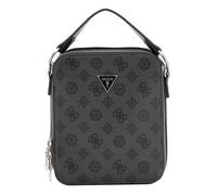 GUESS Sac à épaule bandoulière gris foncé noir pour homme Torino Crossbody Double Zip Around Coal / Black 269921