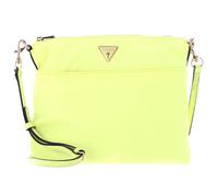 GUESS Sac à épaule bandoulière jaune fluo pour femme - Eco Gemma Crossbody Swing Pack Light Lime 205377