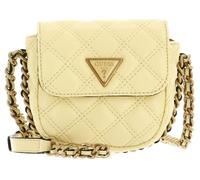 GUESS Sac à épaule bandoulière jaune pour femme - Giully Micro Mini Flap 220598