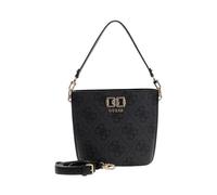 GUESS sac à épaule bandoulière Karnilla Logo Bucket Coal Logo gris foncé