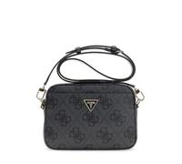GUESS sac à épaule bandoulière Meridian II Camera Bag Coal Logo gris foncé