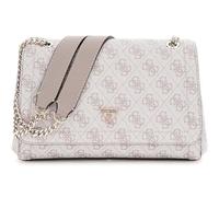 GUESS sac à épaule bandoulière Noelle II Convertible Xbody Flap Bag Dark Taupe Logo