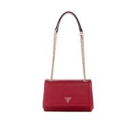 GUESS sac à épaule bandoulière Noelle II Convertible Xbody Flap Bag Garnet rouge foncé