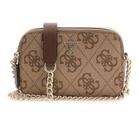 GUESS sac à épaule bandoulière Noelle II Crossbody Camera Bag Latte Logo/Brown marron clair