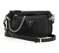 GUESS sac à épaule bandoulière Noelle II Double Pouch Crossbody Bag Black noir