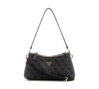 GUESS sac à épaule bandoulière Noelle II Tri Compartment Shoulder Crossbody Bag Coal Logo noir