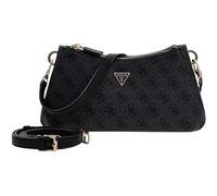 GUESS sac à épaule bandoulière Noelle II Tri Compartment Shoulder Crossbody Bag Coal Logo noir