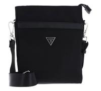 GUESS Sac à épaule bandoulière noir pour femme et homme - Certosa Nylon Eco Crossbody Flat with Front Zip 246977