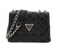 GUESS Sac à épaule bandoulière noir pour femme - Giully II Mini Compound Convertible Flap Bag 311743