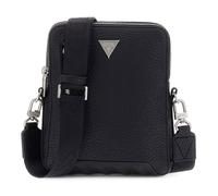 GUESS sac à épaule bandoulière Torino Crossbody Double Zip Bag Black noir