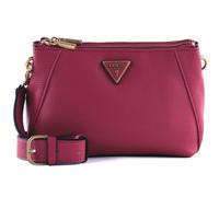 GUESS Sac à épaule bandoulière rouge clair pour femme - Laryn Large Hobo Double Zip Fuchsia 250945