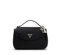 GUESS sac à épaule bandoulière sac à main Evie Top Handle Flap Bag Black noir