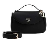 GUESS sac à épaule bandoulière sac à main Evie Top Handle Flap Bag Black noir